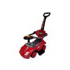 Cochecito de empuje con mango para padres Mega Car 3 en 1 Rojo