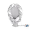 Nido Trenzado 2 en 1 My Sweet Baby - Blanco y Gris - imagen 2