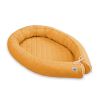 2-in-1 - Baby Nest Quilted - Snake Pillow Bumper - Honey Yellow