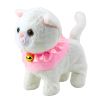 Gatito de peluche suave y realista, detalles encantadores