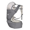 Portabebés 3 en 1 Kikkaboo Chloe Mesh Gris 2024