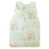Cotton Sleeping Bag For Children, Size M, 6-12 Months, Tog 2.5, All-season, Green Elephants