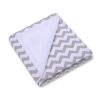 Manta de asiento de coche para bebés My Sweet Baby - Chevron Gris - imagen 2