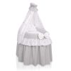 Moisés de Mimbre My Sweet Baby con Drape Laura Grey