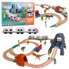 Set de Tren Eléctrico Dinosaur Park con Luces y Sonidos 76 cm