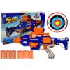 Rifle de Dardos de Espuma con objetivo rotatorio 45 cm