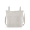 Bolso talega Sira Cambrass color beige, vista frontal