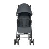 Silla de Paseo Kikkaboo Beetle 2 en gris oscuro con estructura de acero.