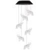Lámparas LED de Jardín Elefantes Coloridos 70cm