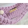 Cesta de Muñecas Boho My Sweet Baby - Moisés de Algodón Lavanda - imagen 3