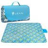 Manta de Picnic Playa Plegable LEAN 150 x 200 cm con Flores