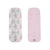 Funda para silla de paseo Leaves Rosa Kikkaboo - Comodidad y Estilo