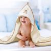 Toalla con Capucha Bear Amarilla Akuku para Bebé - imagen 3