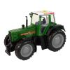 Tractor de control remoto verde y negro