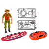 Coche Todoterreno Infantil con Accesorios de Surf
