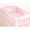 Protector de Cuna My Sweet Baby - Corazón en Rosa