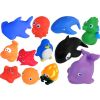 Set de Animales Marinos para el Baño, 12 piezas