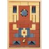 Juego de construcción de suelo 6 A Goki para bebés con colores vibrantes.