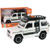Coche todoterreno blanco a pilas