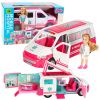 Ambulancia Hospital Móvil 2 en 1 con Muñeco Doctor