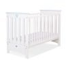 Cuna de Madera My Sweet Baby Lorenzo III 120x60cm - Blanco y Azul