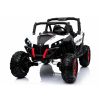 Jeep Lean Cars 4x4, detalle asiento ecopiel, cinturones y puertas abatibles