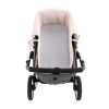 Cubrecapazo Cambrass Cloe rosa, detalle cremallera y sistema reversible