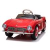 Coche Eléctrico BMW Retro Pintado Rojo