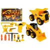 Set de Construcción con Excavadora, Camión y Grúa