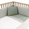 Jgo 2 Pcs.colcha I-v. Cuna 60 Calma Verde 60x120x3 Cm - Cambrass - imagen 2