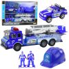 Set Grande de Policía con Coche y Figuras