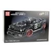 Set construcción Mustang Hoonicorn V2 +14 años con adhesivos decorativos, uso modelismo automovilístico