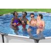 Piscina Elevada de Jardín 396x122 cm con Bomba - imagen 3