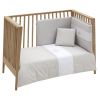 Jgo 2 Pcs.f.nordica Cuna 70 Mini Windsord Crudo 110x170x3 Cm - Cambrass