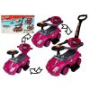 Cochecito de empuje para niños 3 en 1 color rosa