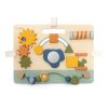 Panel de actividades de madera - Mrs. Elephant Trixie