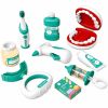 Juego educativo de dentista de Lean toys en colores blanco y azul
