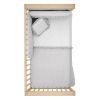 Jgo 2 Pcs.colcha I-v. Cuna 70 Liberty Gris 70x140x3 Cm - Cambrass - imagen 3