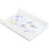 Colchoneta cambiadora suave Sensillo Platinium de 70 cm, ideal para cambiar pañales.