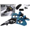 Avión de Combate R/C Azul Oscuro para Niños