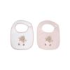 Set de 2 baberos de rizo Dreamy Flight Azul Kikkaboo - imagen 2