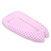 Cocoon Nido Premium para Bebés My Sweet Baby - Rosa con Puntos Blancos