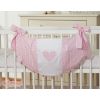 Bolsa de Juguetes My Sweet Baby - Corazones Rosa Cuadrados - imagen 2