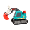 Excavadora Crawler de Dibujos Animados Turquesa DIY
