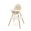 Silla Alta Tuva Beige Caretero - Estilo Escandinavo