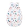 Cotton Sleeping Bag For Children, Size M, 3-12 Months, Tog 2.5, All-season - Blue Teddy Bears