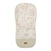 Colchoneta Universal para Carrito Reversible Velvet Bloom Beige – Acolchada y Lavable