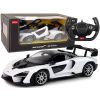 Coche R/C McLaren Senna Rastar 1:14 Blanco con Control Remoto