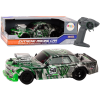 Coche de Control Remoto 1:16 con Ruedas de Goma Verde