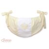 Bolsa de Juguetes My Sweet Baby - Hearts Cream 60x30 cm